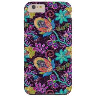 Colorful Glass Beads Look Retro Floral Design Tough iPhone 6 Plus Case