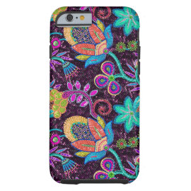 Colorful Glass Beads Look Retro Floral Design iPhone 6 Case