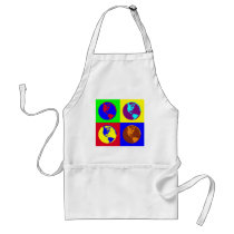 Colorful Globes aprons