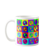 Colorful Globes mugs