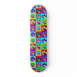 Colorful Globes Skate Board Decks