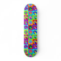 Colorful Globes skateboards