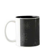 Colorful Glowing Atom - mug