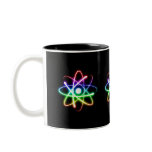 Colorful Glowing Atom - mug