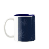 Colorful Glowing Atom - mug