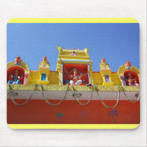 Colorful God statues mousepads