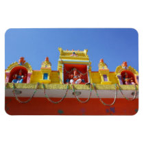 Colorful God statues magnets