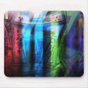 Colorful graffitis design mousepads