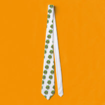 Colorful Green Germ ties