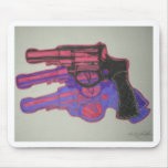 Colorful Guns - Warhol Style mousepads