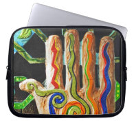 Colorful Hand Carving Computer Sleeves