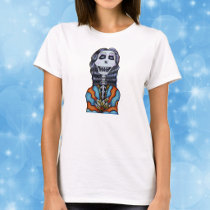 Colorful Happy Day of the Dead Skeleton T Shirt
