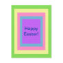 Colorful Happy Easter Post Cards