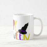 Colorful Happy Halloween Mugs