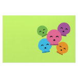 Colorful Happy Skulls Custom Stationery