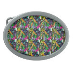 Colorful Harmony Ladies Print Belt Buckles