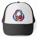 Colorful Headphones hats