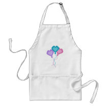 Colorful Heart Balloon aprons by doodles_designs Colorful Heart Balloon aprons