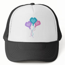Colorful Heart Balloon hats by doodles_designs Colorful Heart Balloon hats