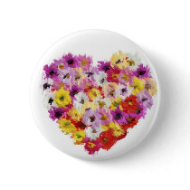 Colorful Heart buttons