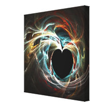 Colorful Heart canvas prints