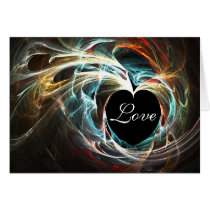 Colorful Heart cards