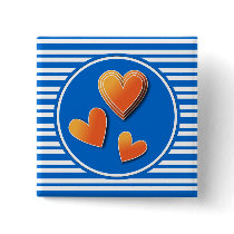 Colorful heart design buttons by karanta Colorful heart design buttons
