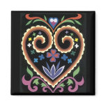 Colorful Heart - Magnet