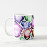 Colorful Heart Mug