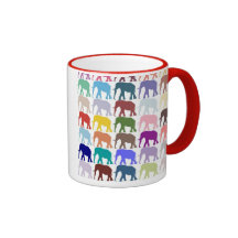 Colorful Herd Mugs