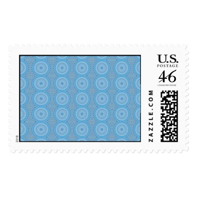 Colorful hip POSTAGE STAMP by spiritcircle