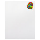 Colorful Hobo Clown Letterhead