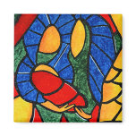 Colorful Holy Family Christmas Fridge Magnet Colorful Holy Family Christmas Fridge Magnet