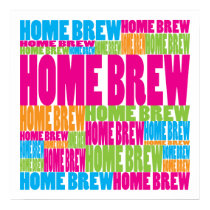 Colorful Home Brew posters