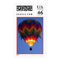 Colorful Hot Air Balloon postage