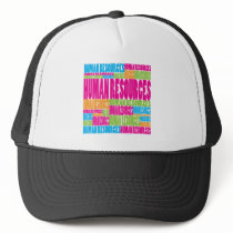 Colorful Human Resources Hats