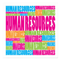 Colorful Human Resources posters by busybees Colorful Human Resources posters
