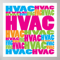 Colorful HVAC Print