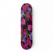 Colorful Hydrangea Custom Skate Board