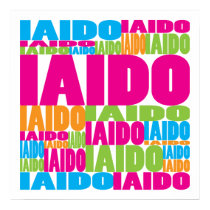 Colorful Iaido posters by busybees Colorful Iaido posters