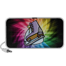 Colorful Ice Skate Notebook Speaker