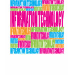 Colorful Information Technology t-shirts