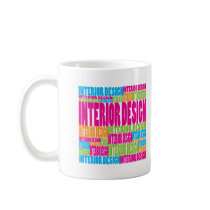 Colorful Interior Design mugs