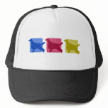 Colorful Irish Setter Silhouettes hats