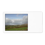 Colorful Irish Village Scene. Custom Shipping Labels