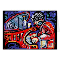 Colorful Jazz Cards