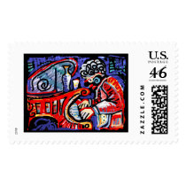 *Colorful Jazz* postage