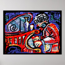 *Colorful Jazz* Posters