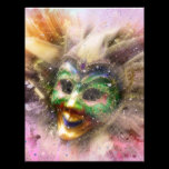 Colorful Jester invitations