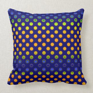 Colorful Jeweled Look Pillow